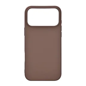 Deksel silikoneffekt MagSeries iPhone 17 Pro Max chocolate