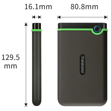 Transcend HDD StoreJet 2,5" 2TB USB3