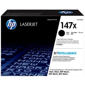 HP 147X Tonerkassette sort
