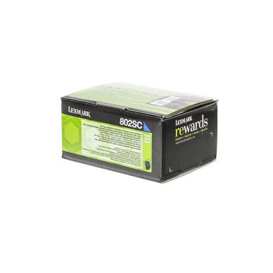 LEXMARK 802SC Tonerkassette Cyan