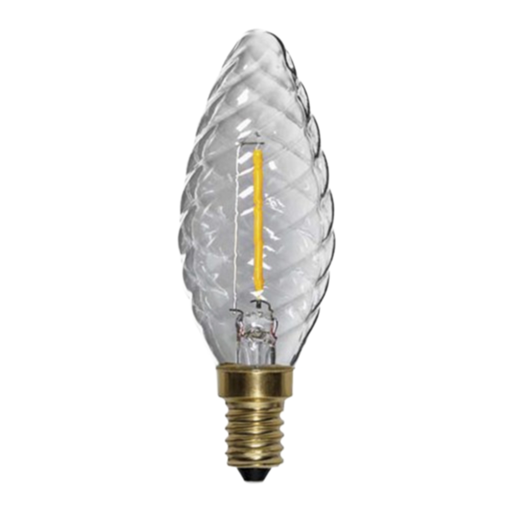 E14 Kronljus LED 0,8W 2100K 70 lumen