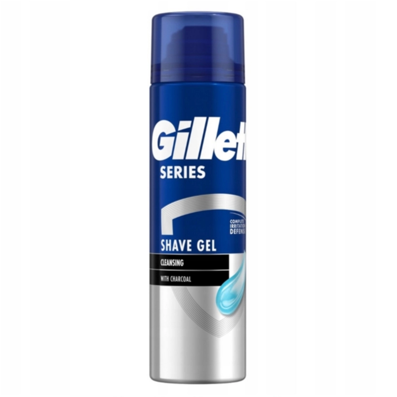 Gillette Gillette Gillette Series Shaving Gel 200ml Cleansing, Charcoal Barberskum og gel,Personpleie,Barberskum og gel