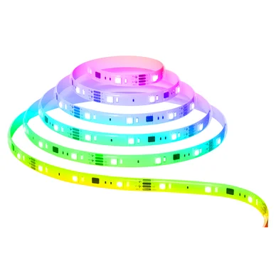 Smart Home RGBIC LED-list, 5 meter, adresserbar, musik­synk
