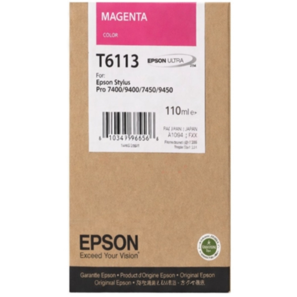 Epson T6113 Bläckpatron Magenta