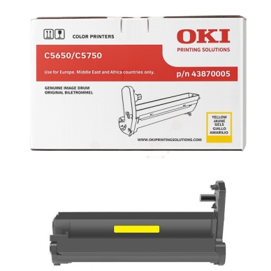 OKI Rumpu värijauheen siirtoon keltainen 20.000 sivua 43870005 Vastaa: N/A