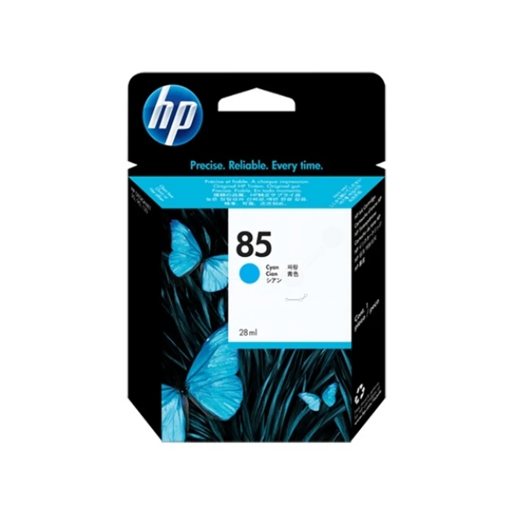 HP 85 Bläckpatron Cyan