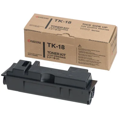 Kyocera Tonerkassette sort 7.200 sider TK18 Modsvarer: N/A