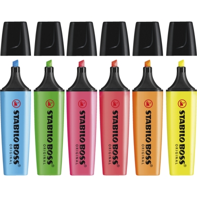 STABILO BOSS ORIGINAL 6-pack