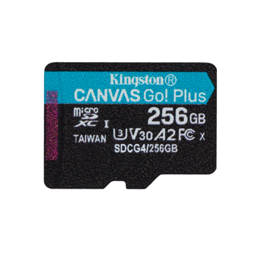 256GB microSDXC Canvas Go Plus Gen4 200R A2 U3 Single w/oADP