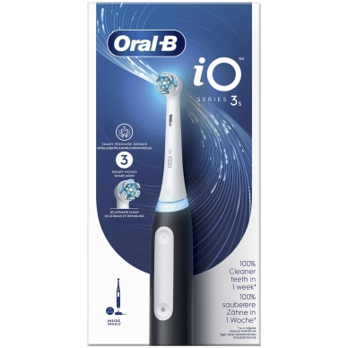 Oral-B alt Oral-B iO3 Series3 Eltandborste Matt Black