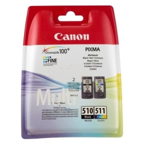 CANON PG-510 CL 511 Bläckpatron Multipack BK + CMY