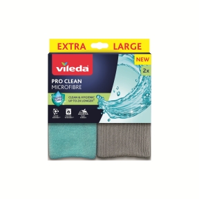 Vileda Pro Clean Mikrofiberduk 2-pack