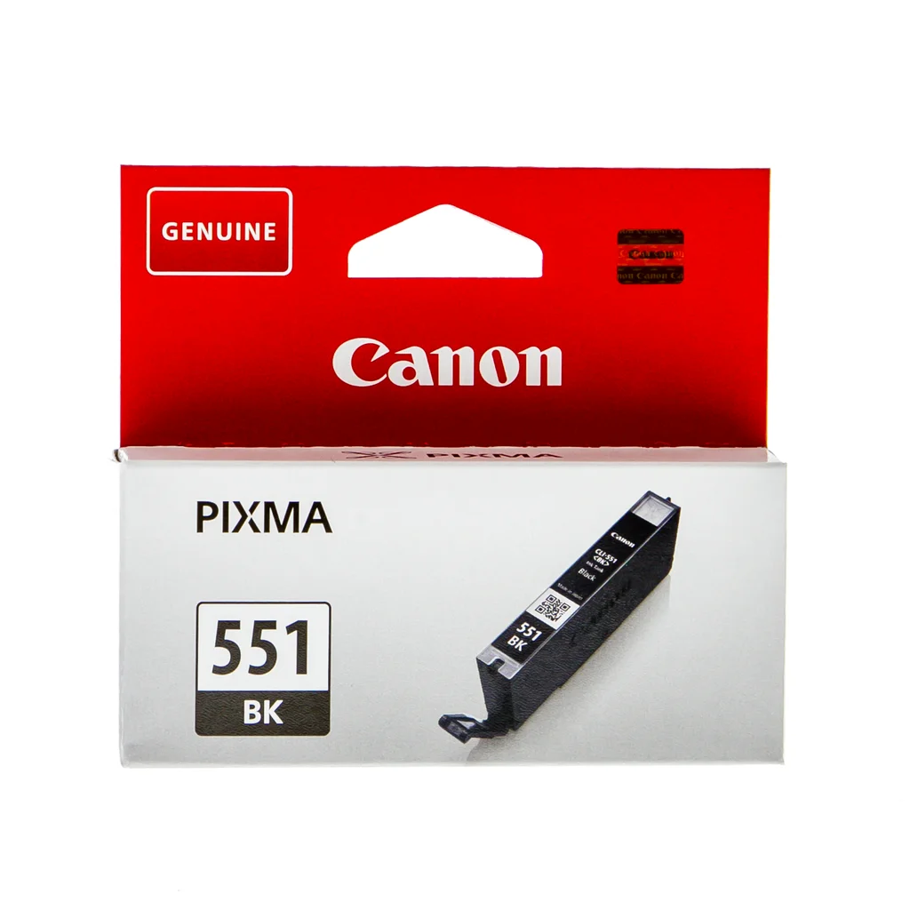 Canon 551 BK Bläckpatron Svart foto