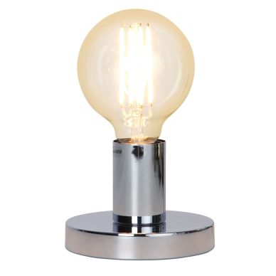 Lamp base E27 Gloss (Chrom)