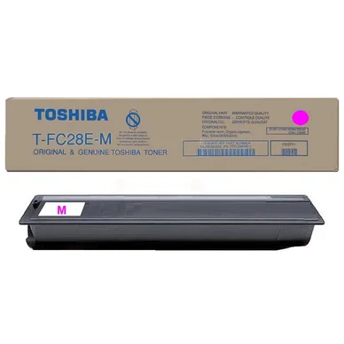 TOSHIBA TOSHIBA T-FC 28 EM Tonerkassette Magenta 6AJ00000048 Modsvarer: N/A