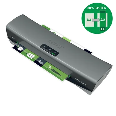 Leitz Lamineringsmaskin iLAM Office Pro A3 Mörkgrå