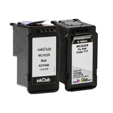 inkClub Multipakke blækpatroner - erstatter Canon PG-545/CL-546 MCA02-2 Modsvarer: 8287B006