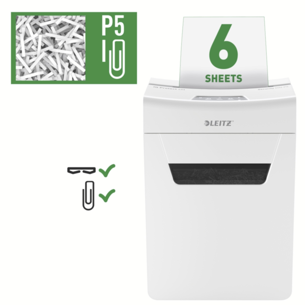 Makulator Leitz IQ Protect Premium 6M mikromakulering (P-5)
