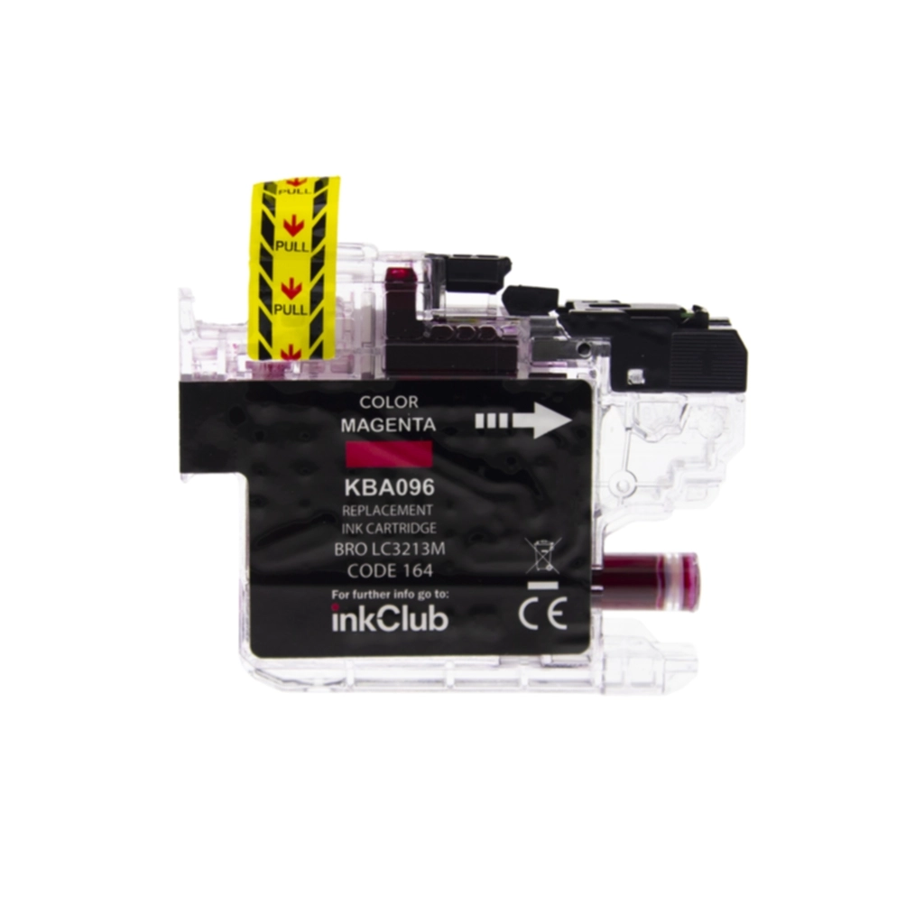 Bläckpatron magenta, ersätter Brother LC3213M
