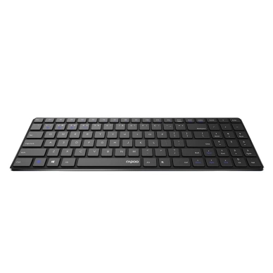 Rapoo alt Keyboard/Mus Nordisk Layout 9300M Multi-Mode Trådløs Sort