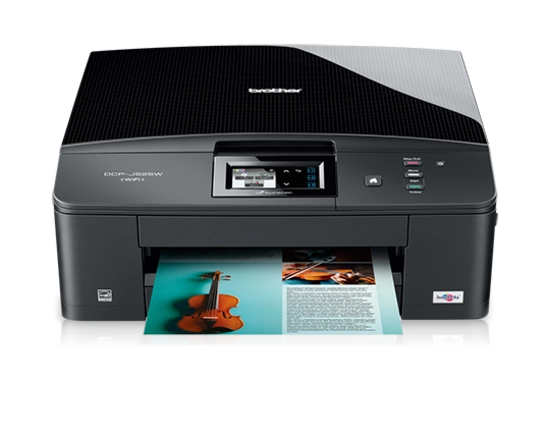 BROTHER BROTHER DCP J525W – bläckpatroner och papper