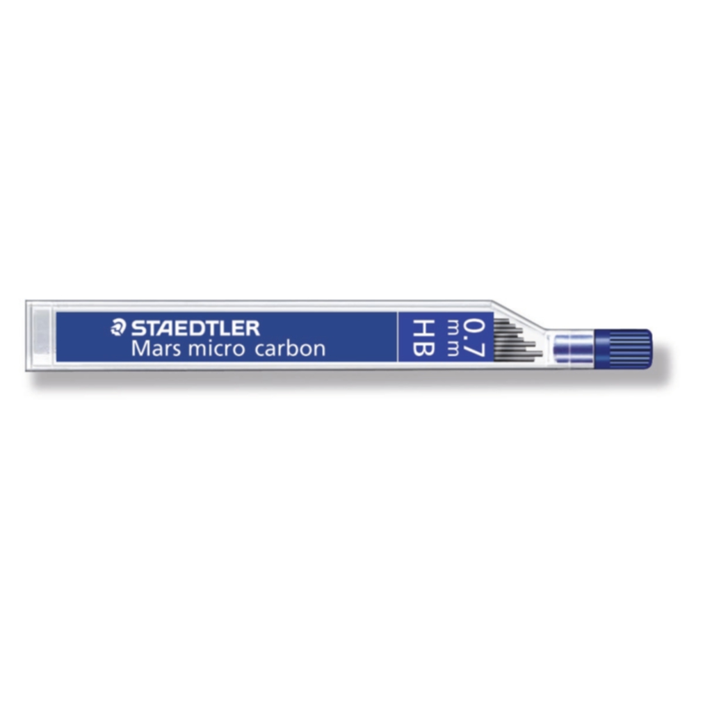 Reservstift blyerts, Mars Micro Carbon, 0,7mm HB