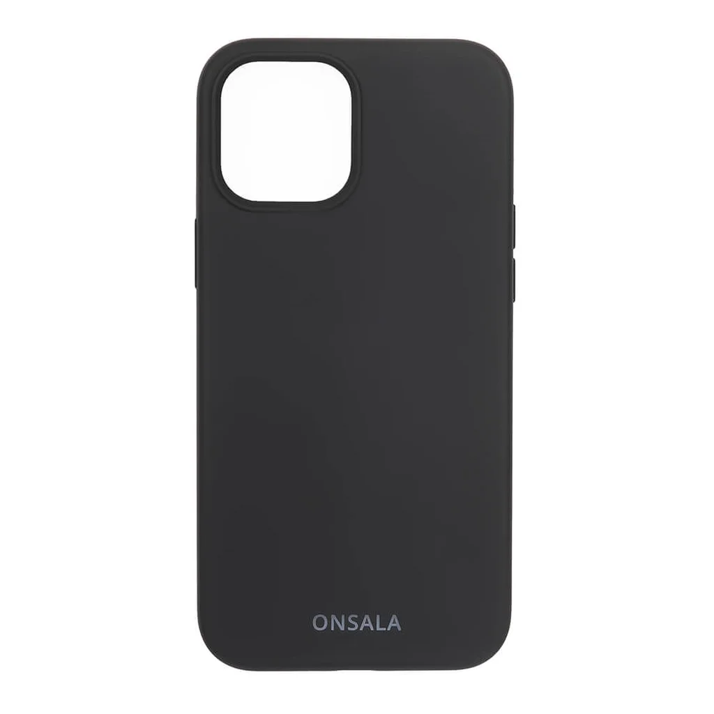 Onsala Mobilskal Silikon iPhone 12 Pro Max, Black