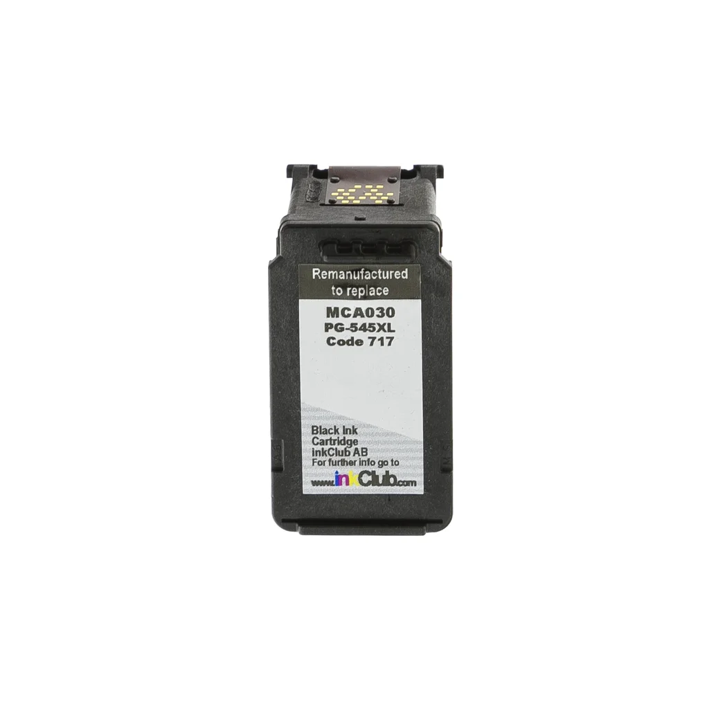 Bläckpatron svart, ersätter Canon PG-545XL, hög kapacitet