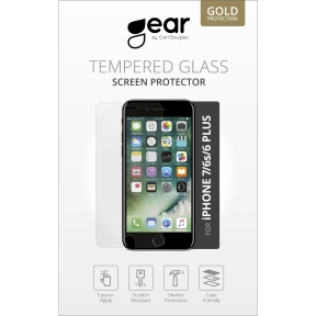 GEAR hærdet glas iPhone 6+/7+/8 Plus