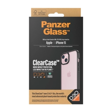 Panzerglass alt PanzerGlass ClearCase D3O iPhone 15