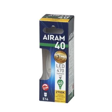 Lampa E14 dimbar LED 5W 2700K 470 lumen