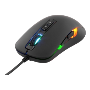 Deltaco DM110 Optisk Datormus Gaming, LED, USB, Svart