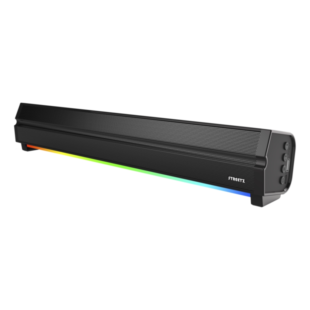 Streetz SB100, Bluetooth Högtalare, RGB belysning, svart