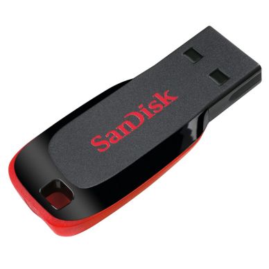 SANDISK alt SanDisk USB-minne 2.0 Blade 64GB Svart