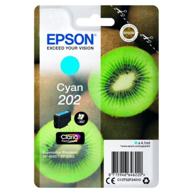EPSON alt EPSON 202 Bläckpatron Cyan