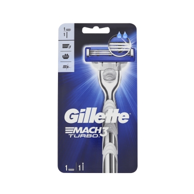 Gillette Gillette Mach 3 Turbo barbermaskine 3014260305154 Modsvarer: N/A