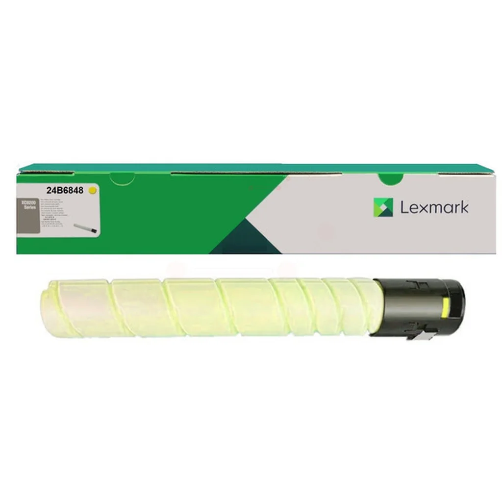 Lexmark 24B6848 Tonerkassett Gul