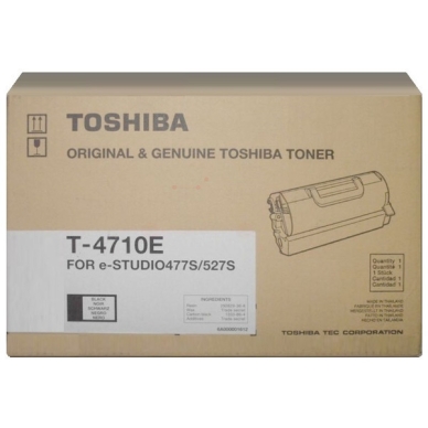TOSHIBA Tonerkassette sort 36.000 sider T-4710E Modsvarer: N/A