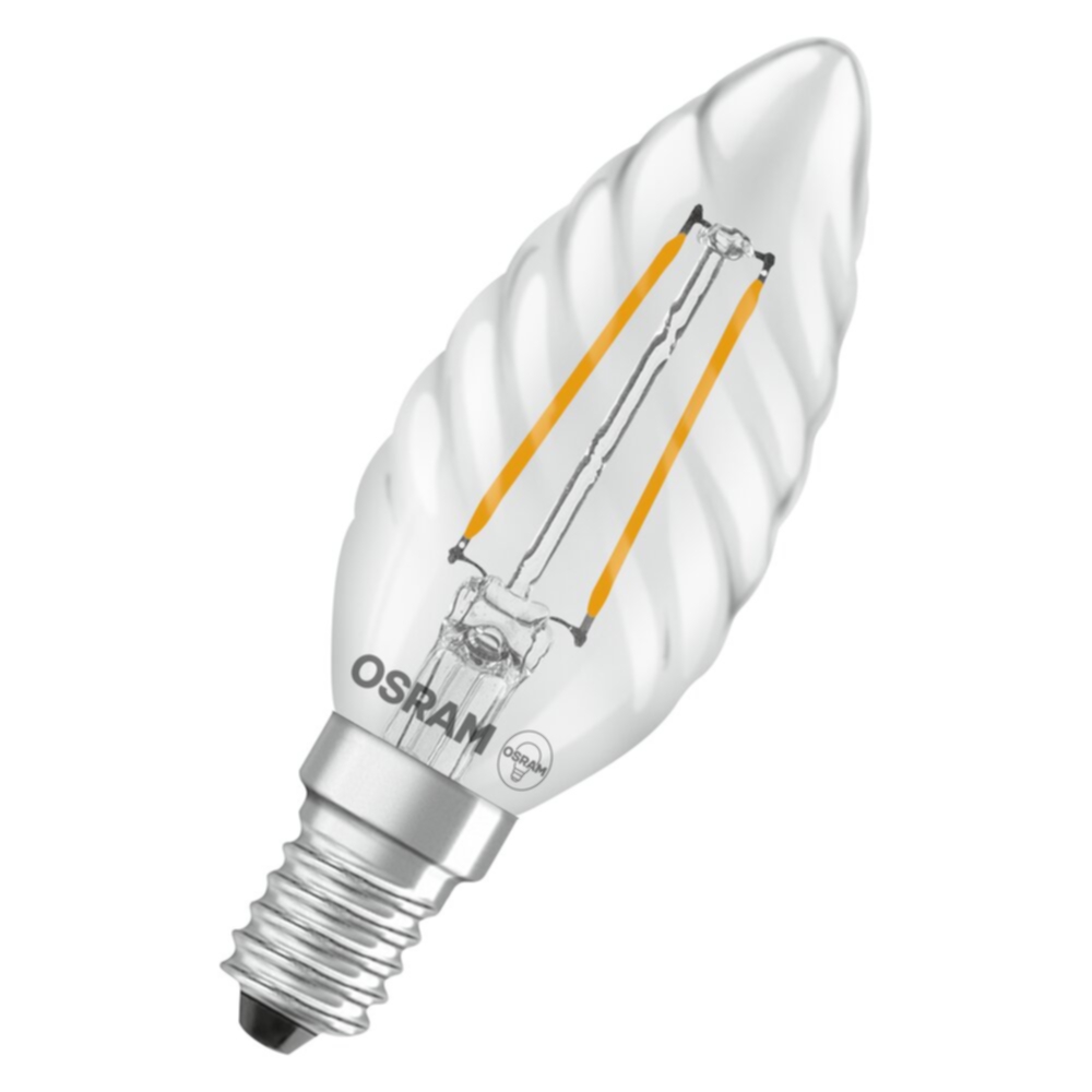 LED Kron Vriden 25 Klar 1,8W 827 E14