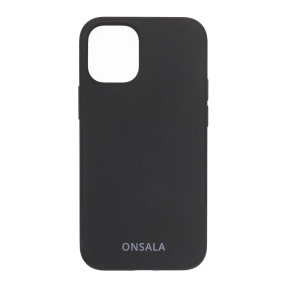 Onsala Mobilskal Silikon iPhone 12 Mini, Black