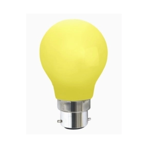 Keltainen B22d LED-lamppu 1W