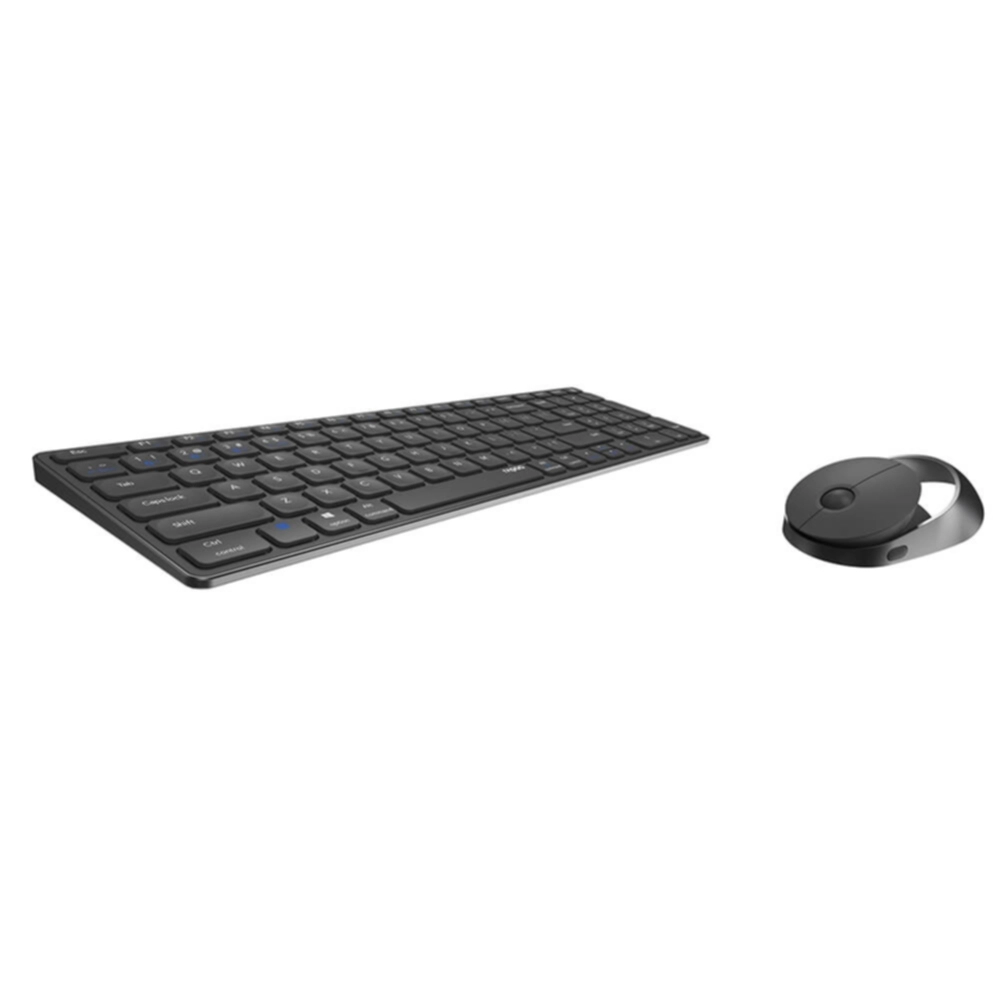 Rapoo Tastatur/Musesett 9750M Multi-Mode Trådløst Mørkegrå Tastatur,Datamus,Elektronikk