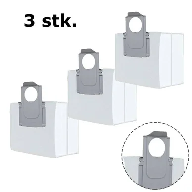 Roborock S8/Q5/Q7/Q8/S7 MaxV Ultra dammsugarpåsar, 3 st