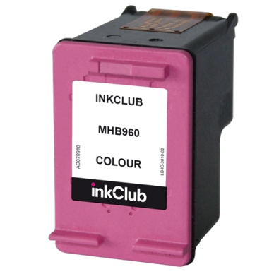 inkClub alt Blekkpatron, erstatter HP 304XL, 3-farge, 300 sider