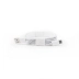 GEAR Trådlös Dual Qi Laddare USB-C 2x10W Slim Textil