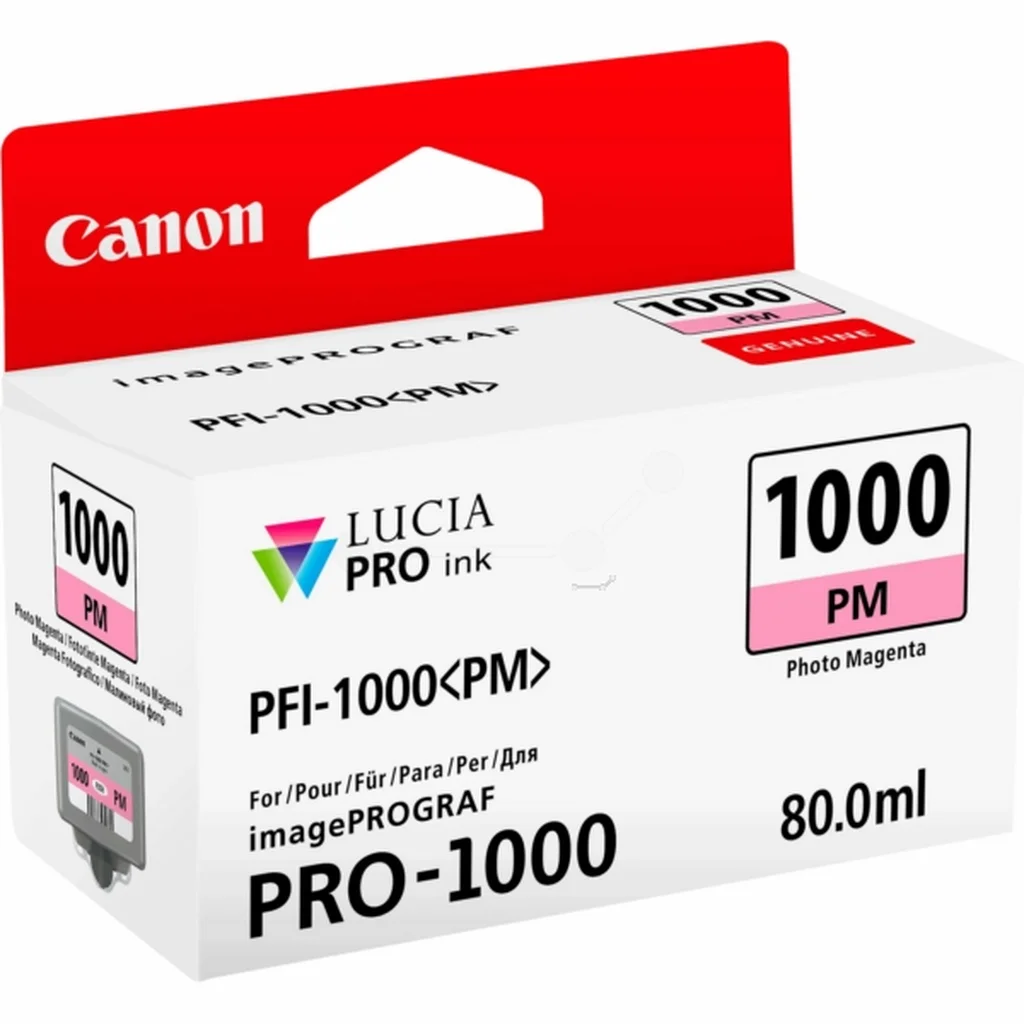 Canon PFI-1000 PM Bläckpatron Ljus magenta