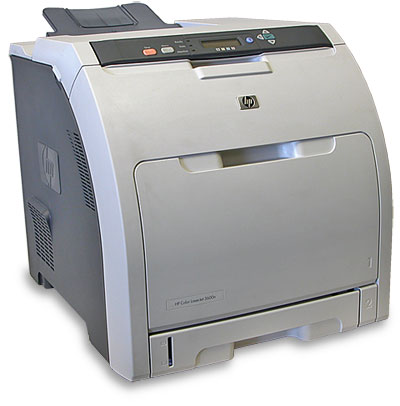 HP HP Color LaserJet 3600N - toner och papper