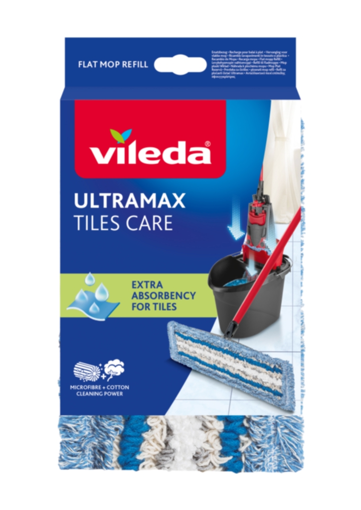 Vileda Ultramax Mikrofiber & Bomull Refill