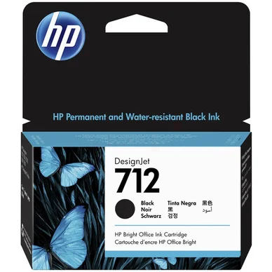 HP HP 712 Mustepatruuna musta 3ED70A Vastaa: N/A