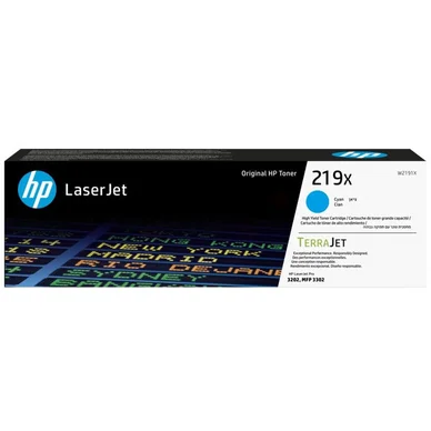 HP HP 219X Värikasetti Cyan W2191X Vastaa: N/A